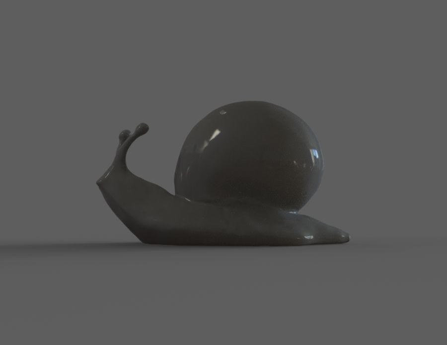 Snail 3D print model_5