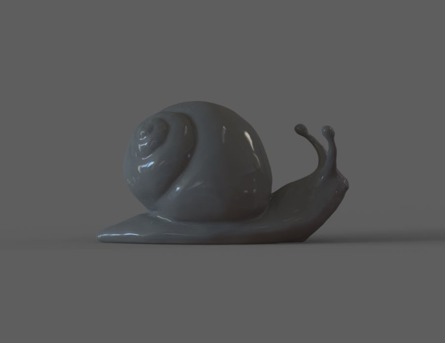 Snail 3D print model_1