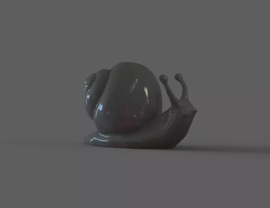 Snail 3D print model_0