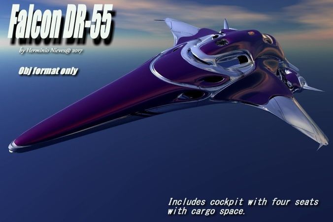Falcon DR-55 3D model
