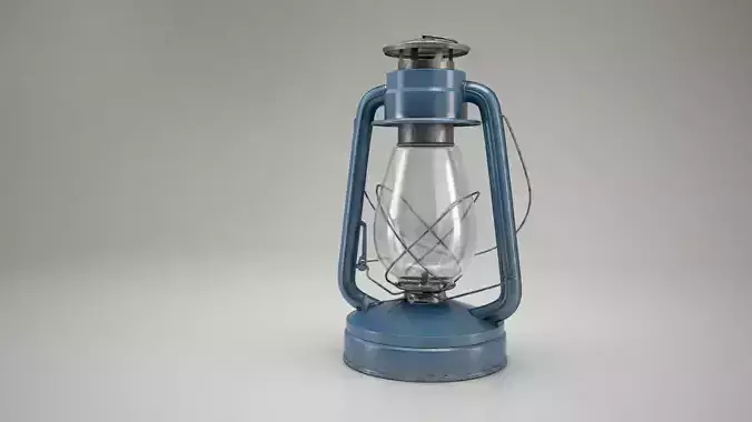 Kerosene lamp free Free 3D model