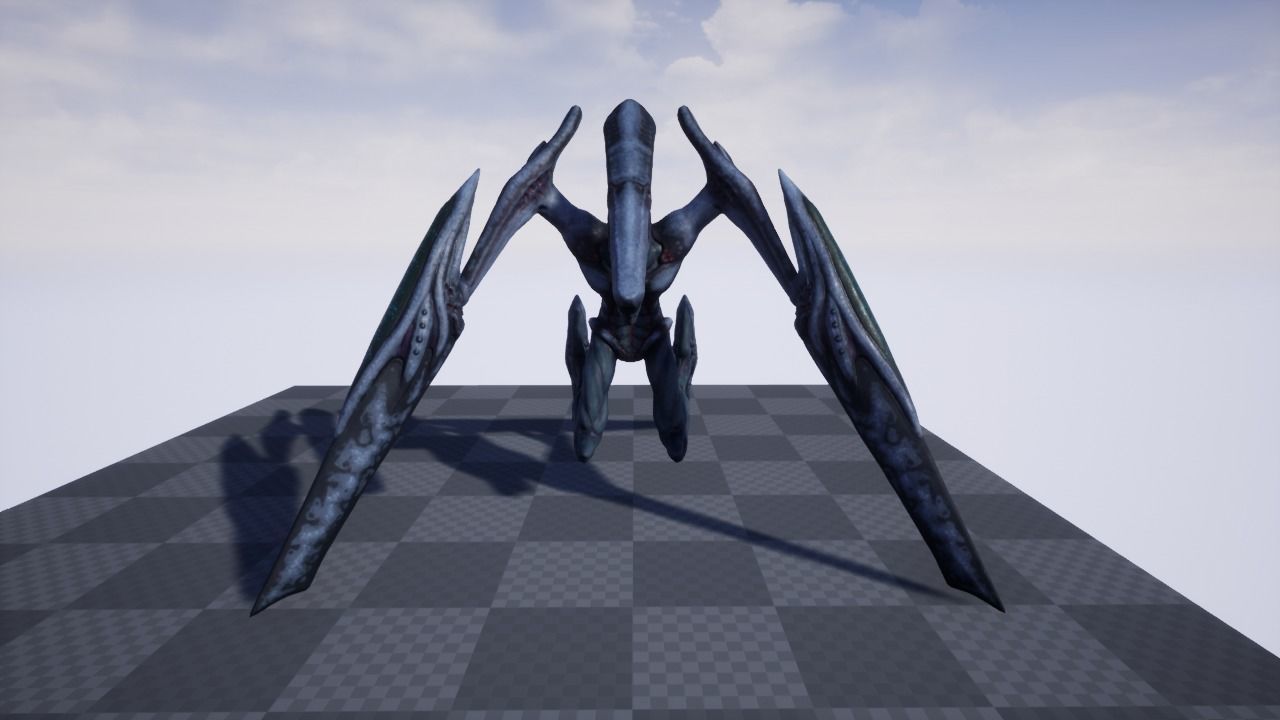 Guardian the Ripper Low-poly 3D model_13