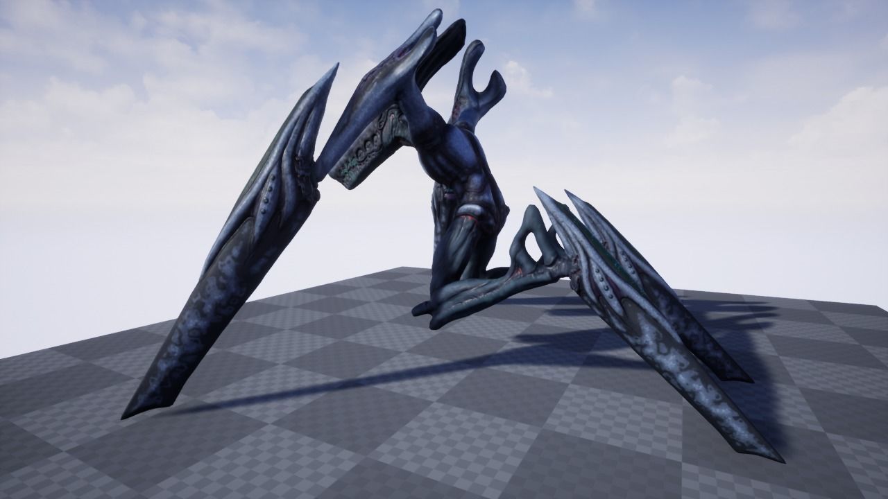 Guardian the Ripper Low-poly 3D model_15