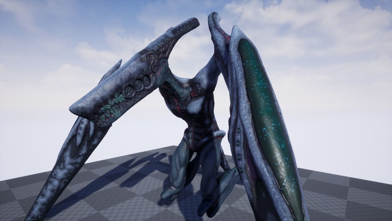 Guardian the Ripper Low-poly 3D model_17