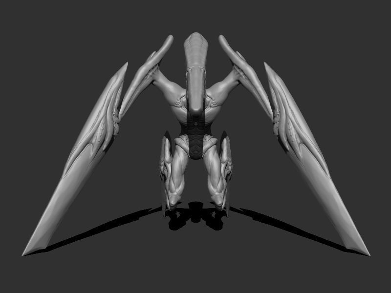 Guardian the Ripper Low-poly 3D model_8