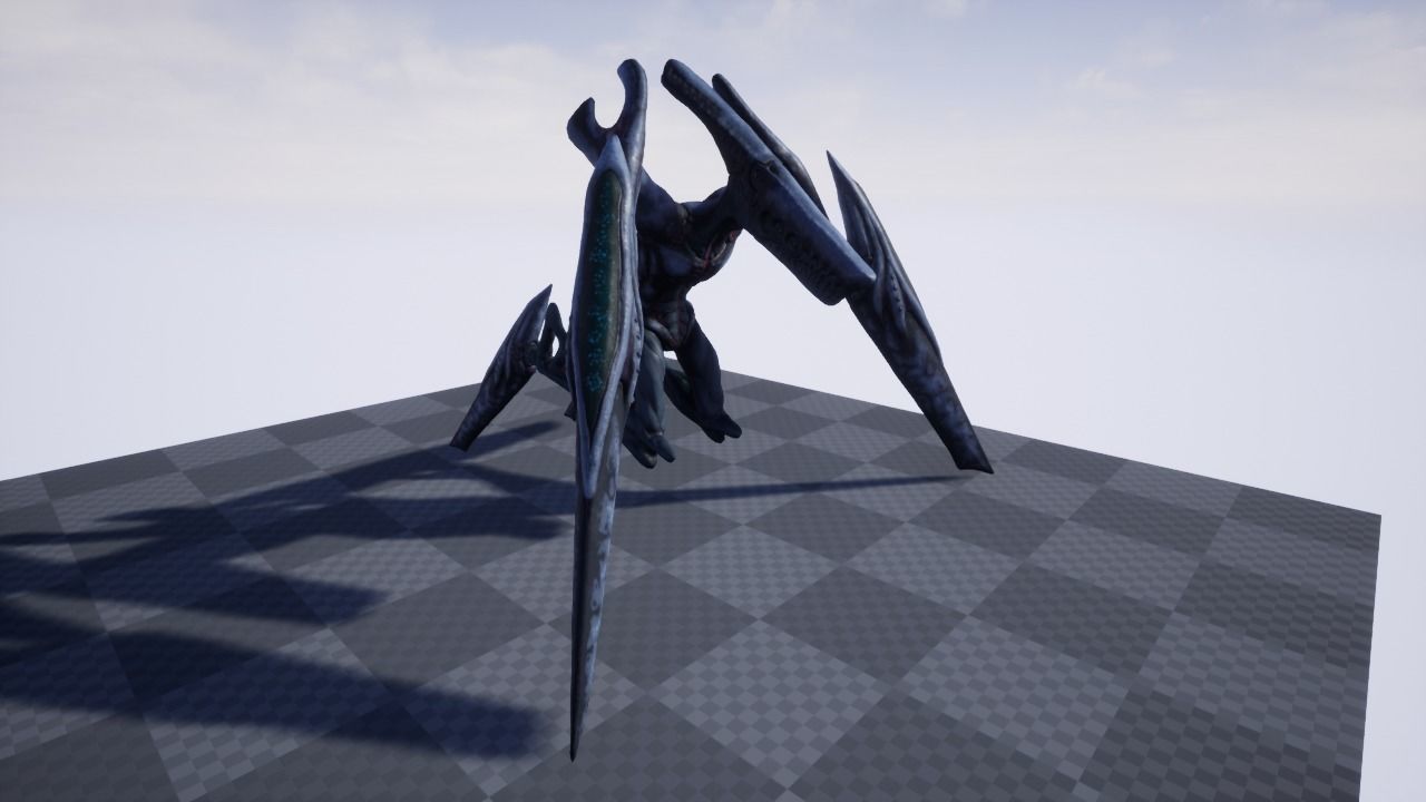 Guardian the Ripper Low-poly 3D model_12