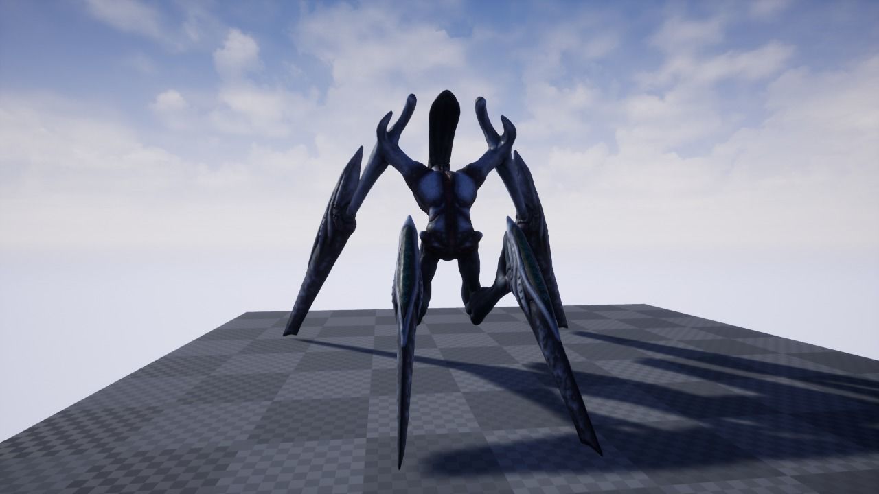 Guardian the Ripper Low-poly 3D model_16