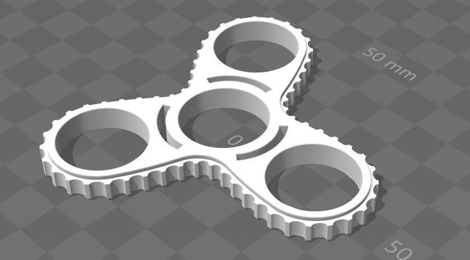 Hand Spinner Free 3D print model