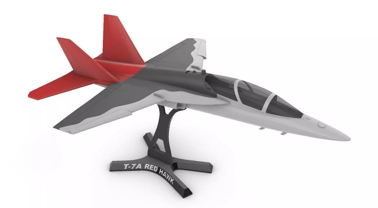 T-7A Red Hawk 3D print model