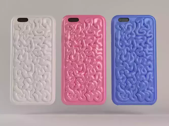 Brain Phone Case 3D print model
