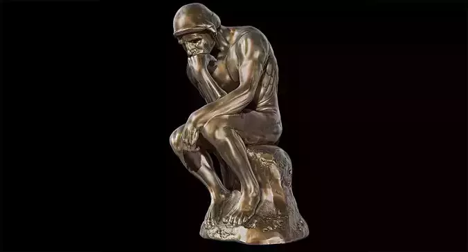 The Thinker Sculpture