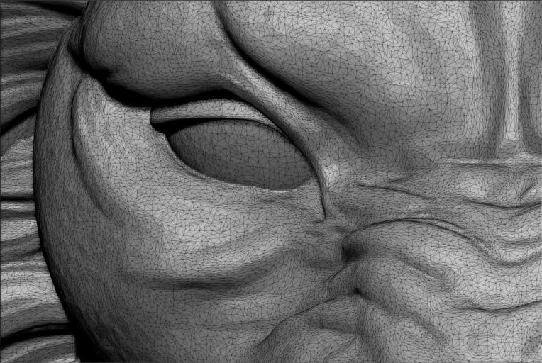 Lion Pendant - two versions 3D print model_7