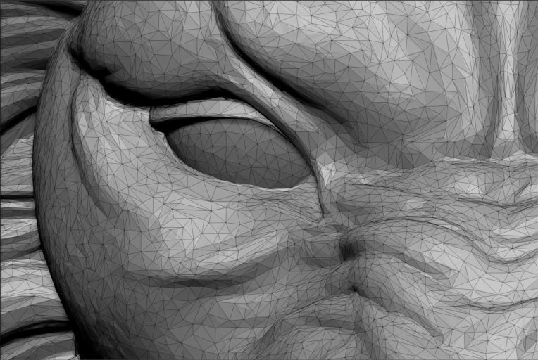 Lion Pendant - two versions 3D print model_6