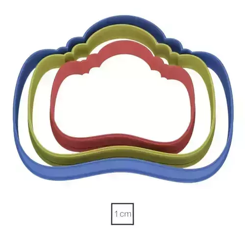 Set Plate 17 cookie cutter for professional