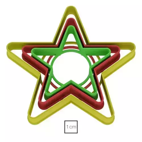 Plate 13 cookie cutter for professional