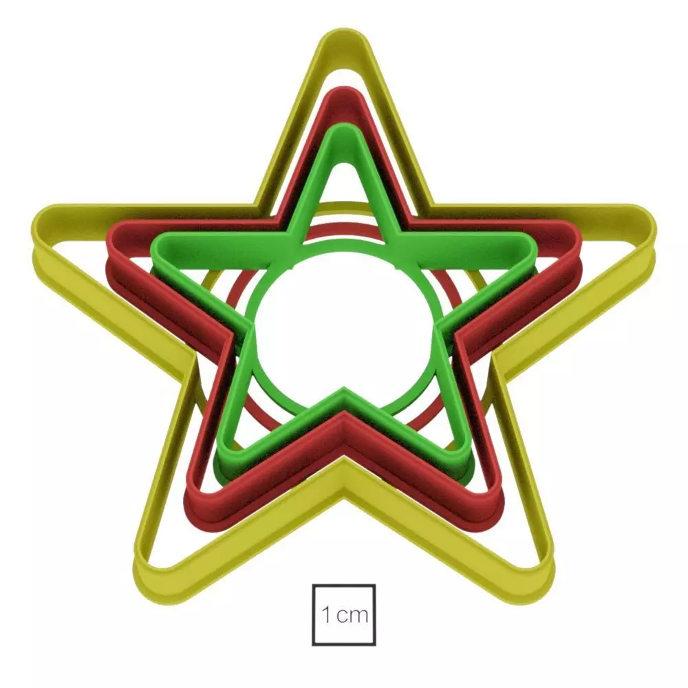 Plate 13 cookie cutter for professional Free 3D print model_0