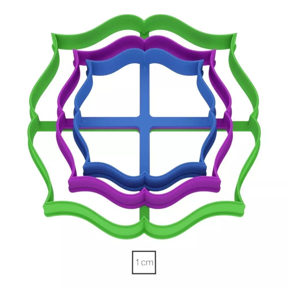 Plate 10 cookie cutter for professional Free 3D print model