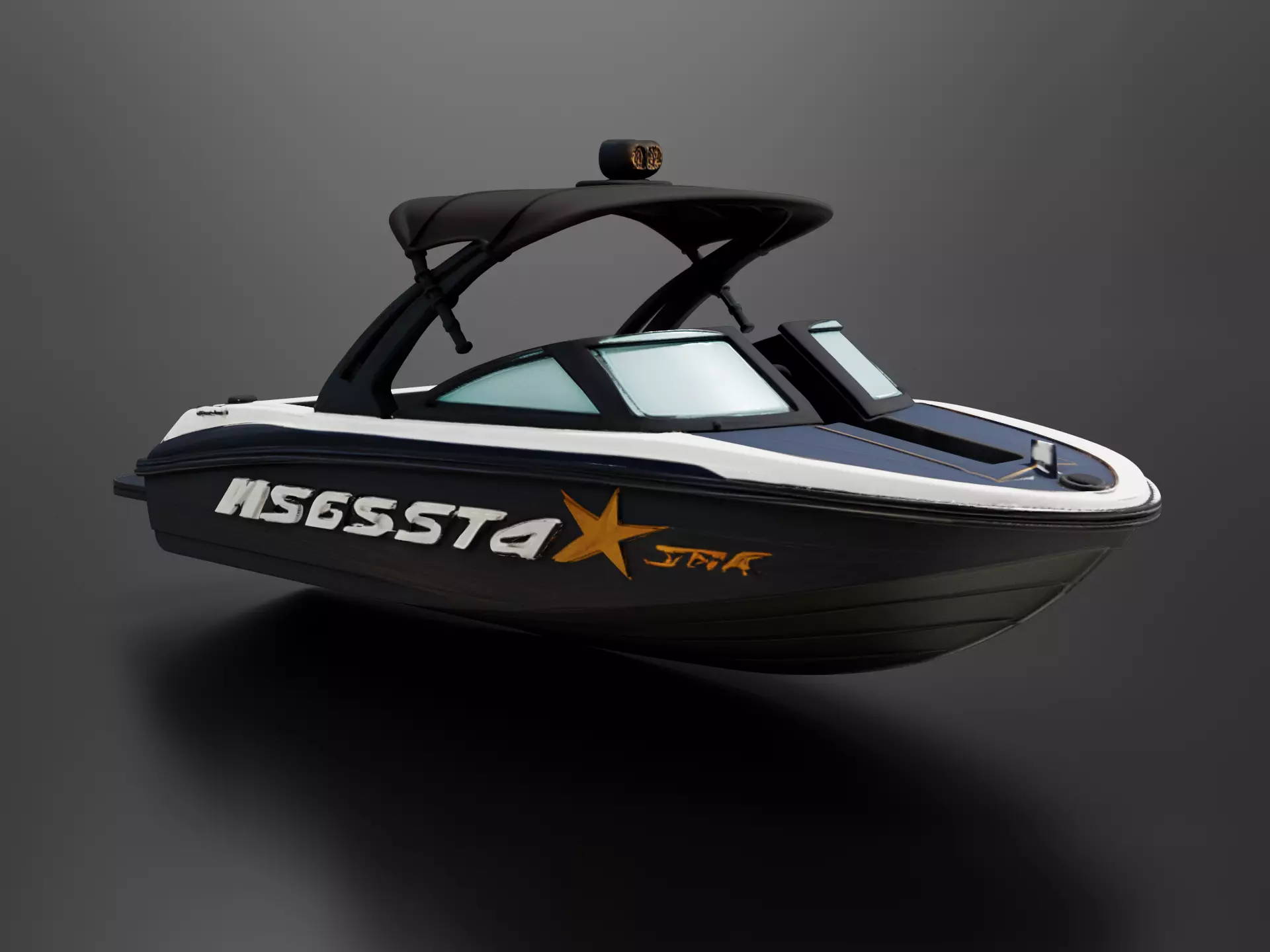 MasterCraft XStar Wake Boat 3D print model