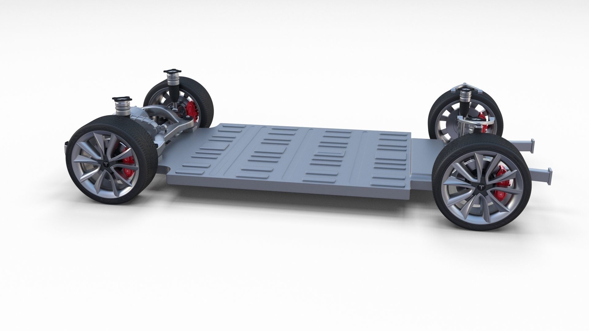 Tesla Model 3 Chassis 3D model_19