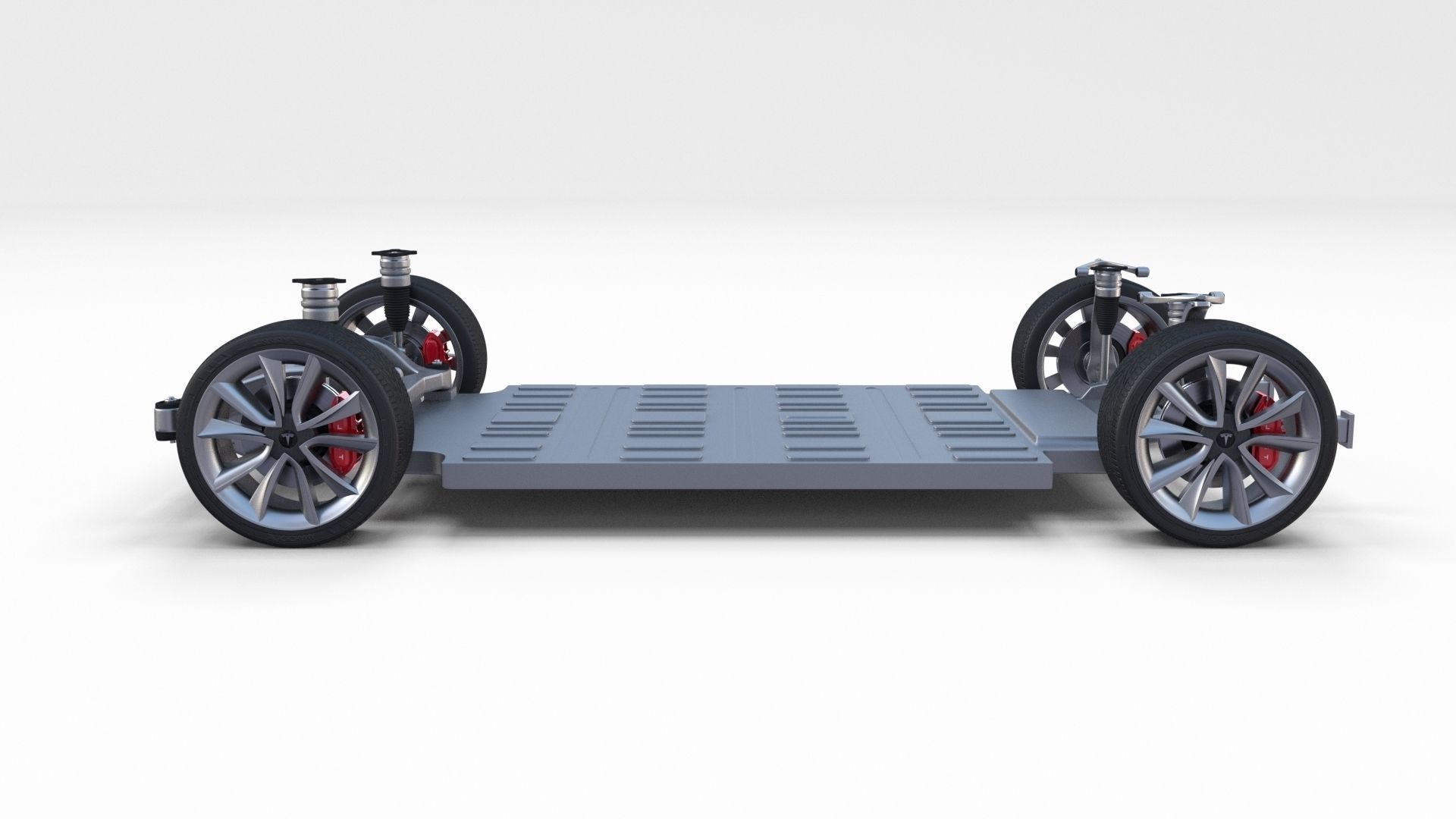Tesla Model 3 Chassis 3D model_3