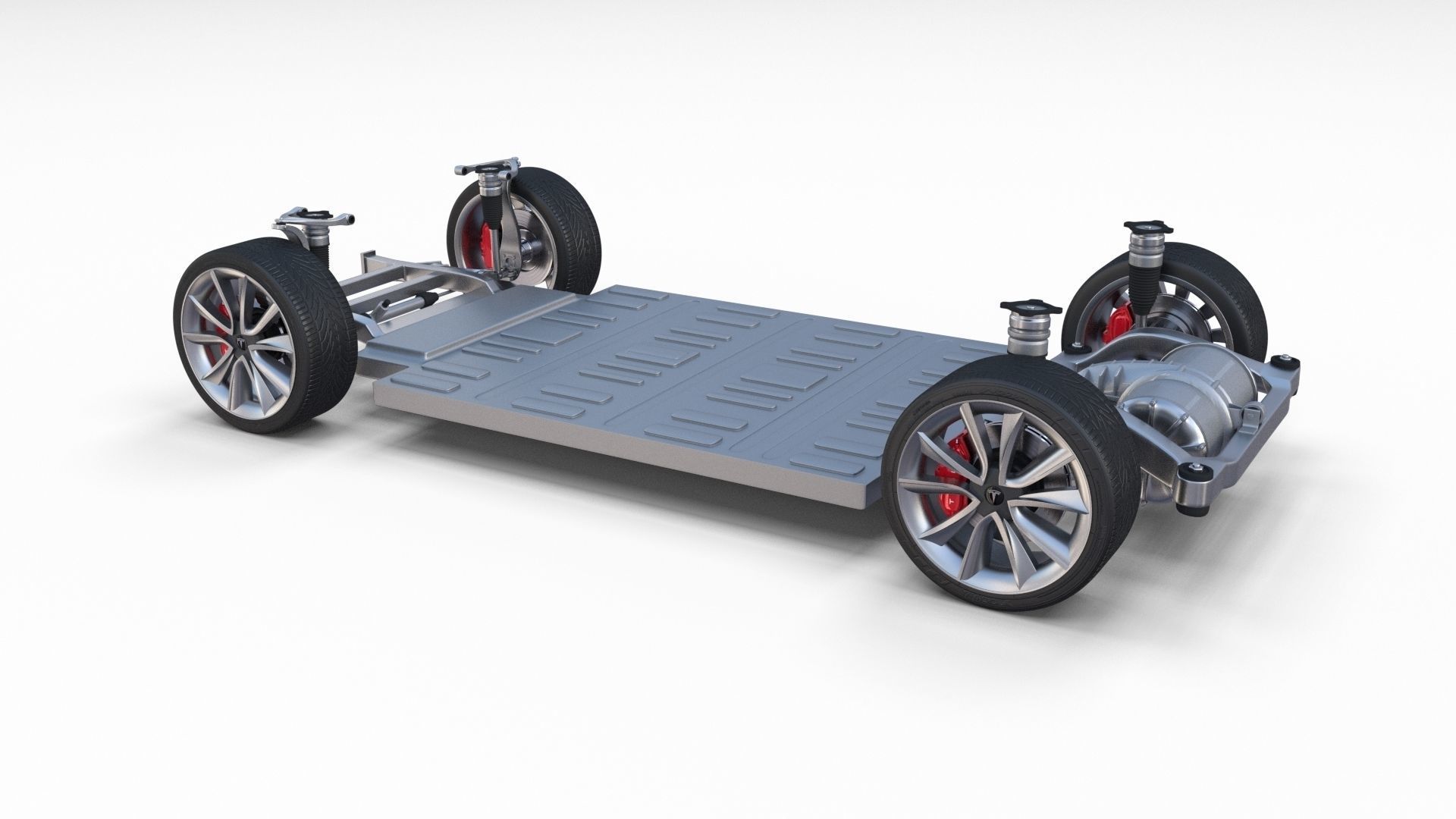 Tesla Model 3 Chassis 3D model_20