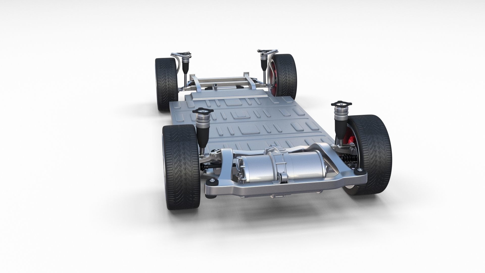 Tesla Model 3 Chassis 3D model_27