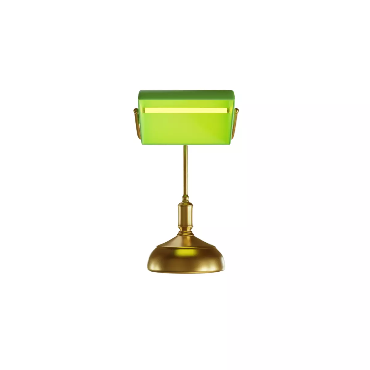 Modern Table Lamp 3D Model Low-poly 3D model