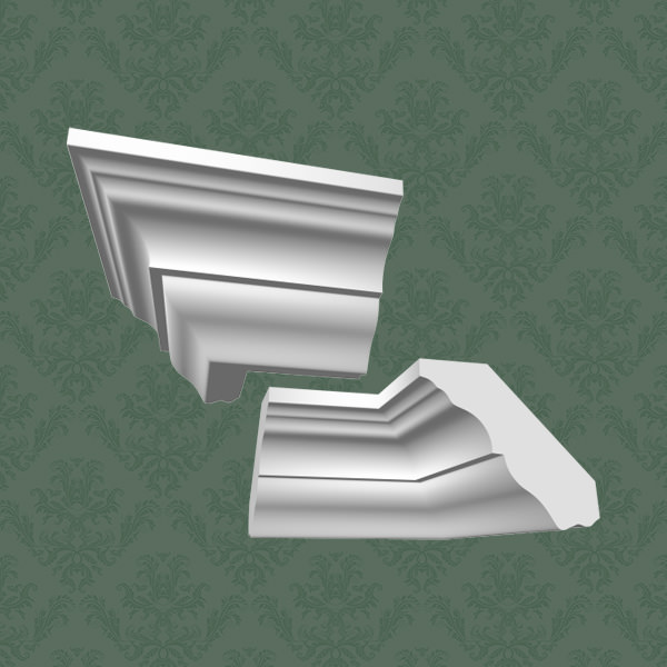 Crown Moulding Kit 4 3D model_4