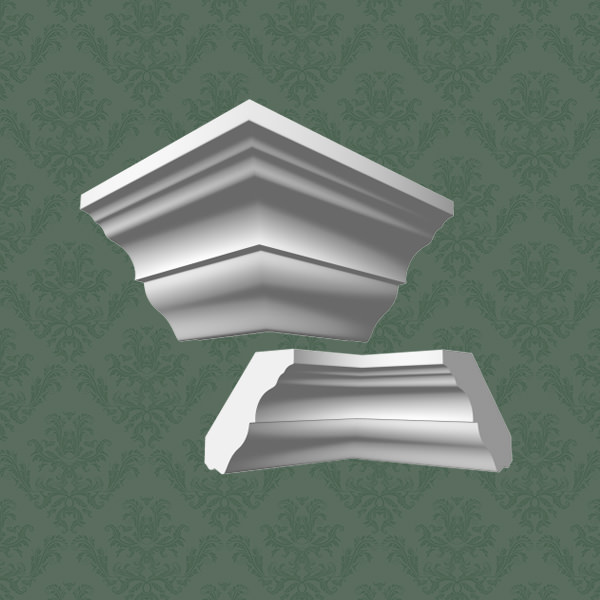 Crown Moulding Kit 4 3D model_9