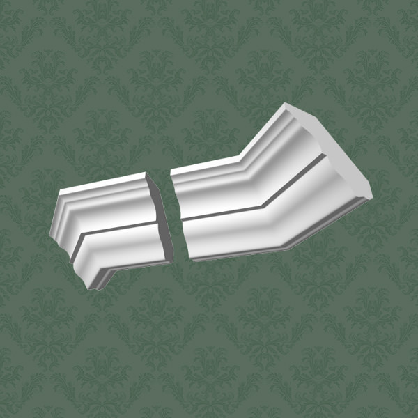 Crown Moulding Kit 4 3D model_2