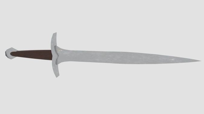Frodo Sword Sting Low-poly 3D model