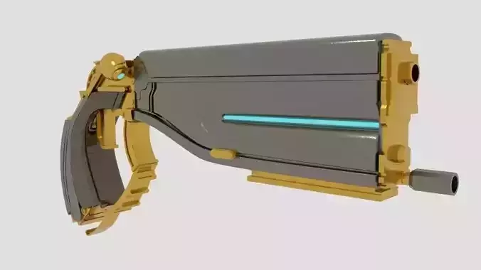 Lato Prime Pistol 3D model