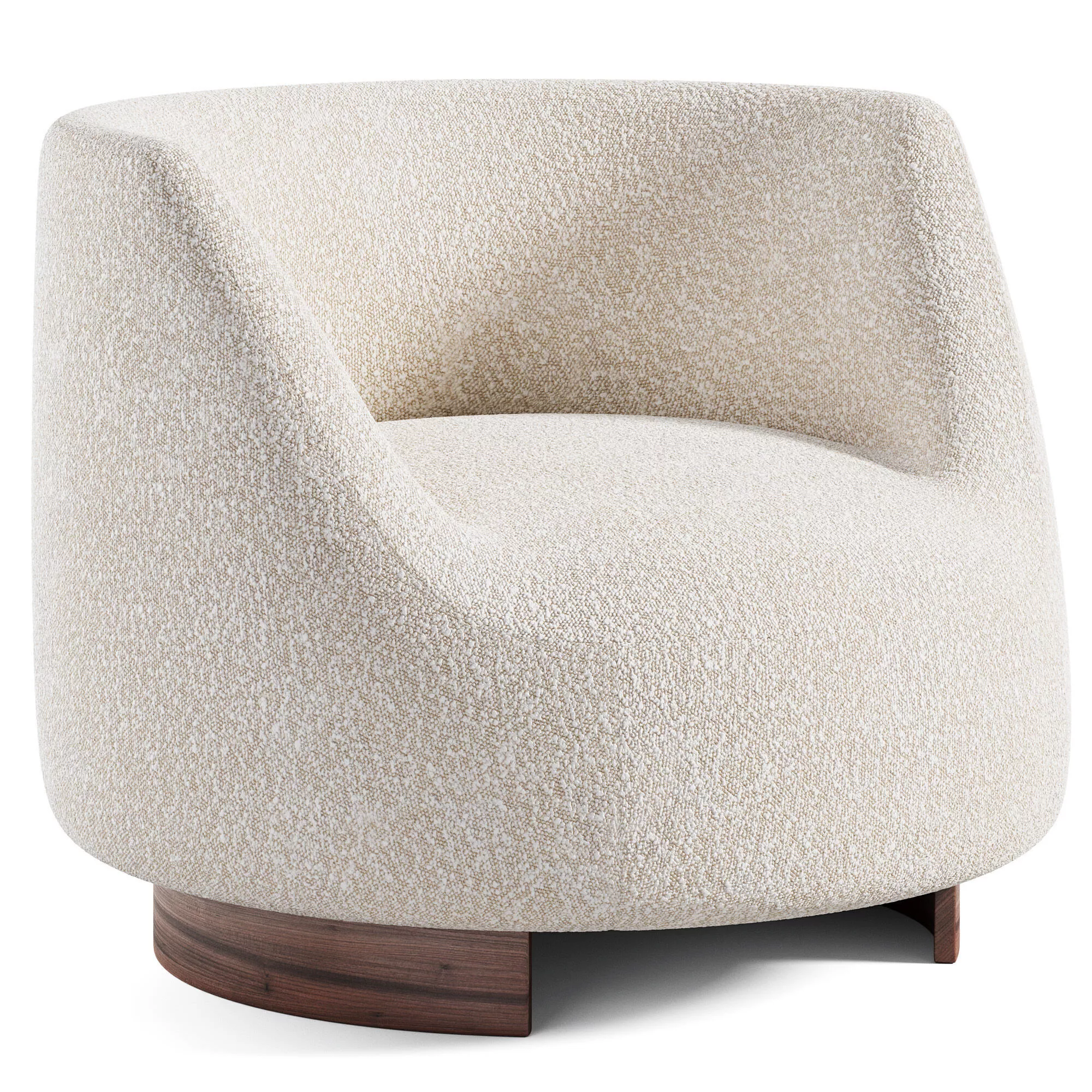 Hana Occasional Chair Starry Night 3D model