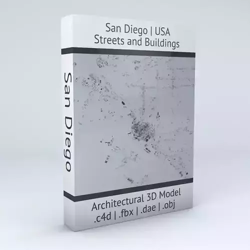 San Diego Downtown Streets and Buildings