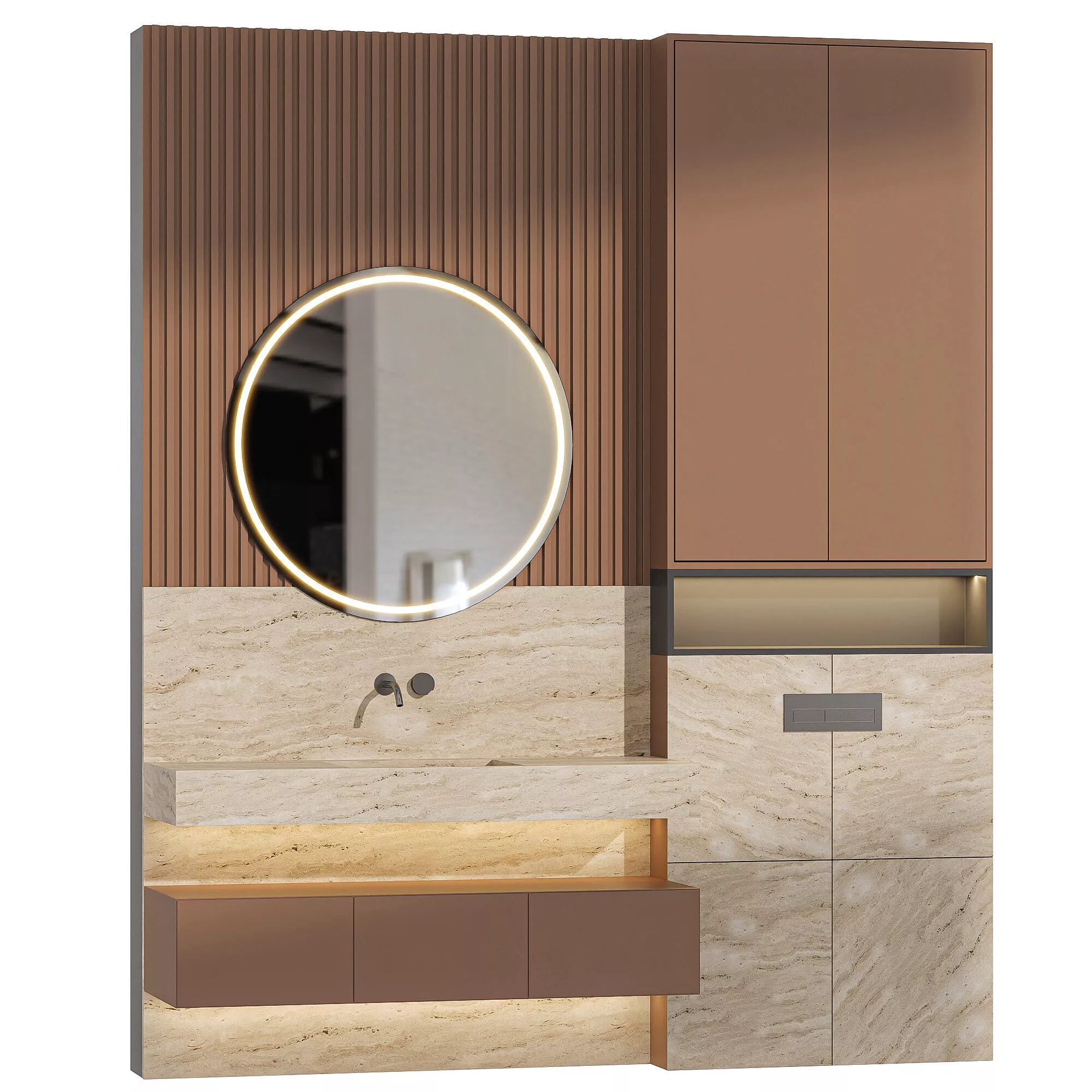 Bathroom Furniture 04 3D model