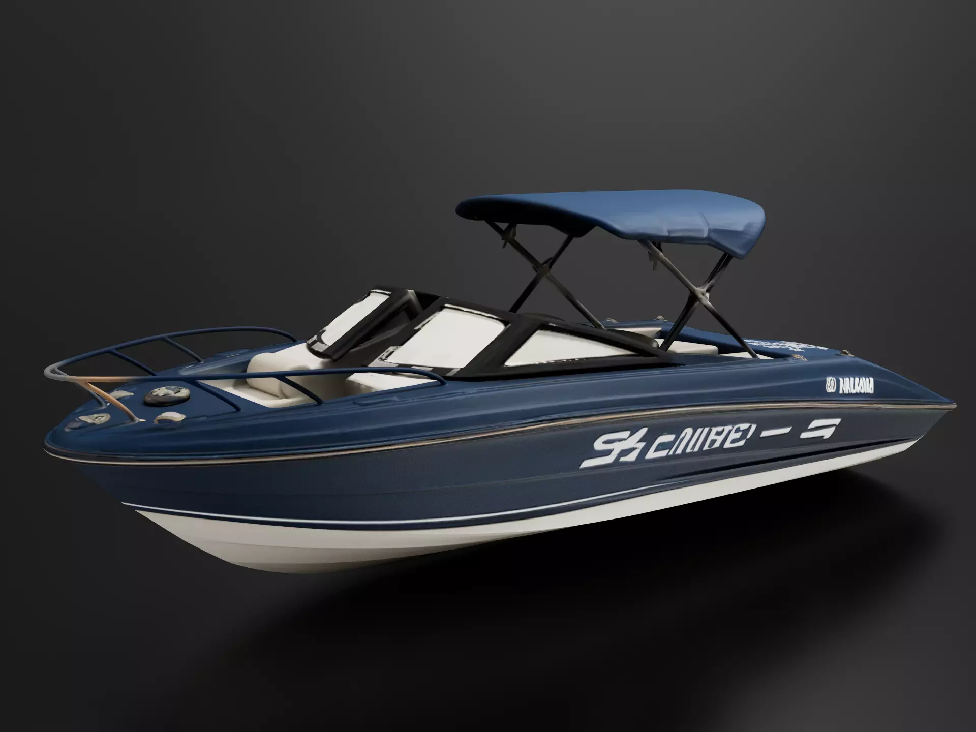 Yamaha 242 Limited S Speed Boat 3D print model
