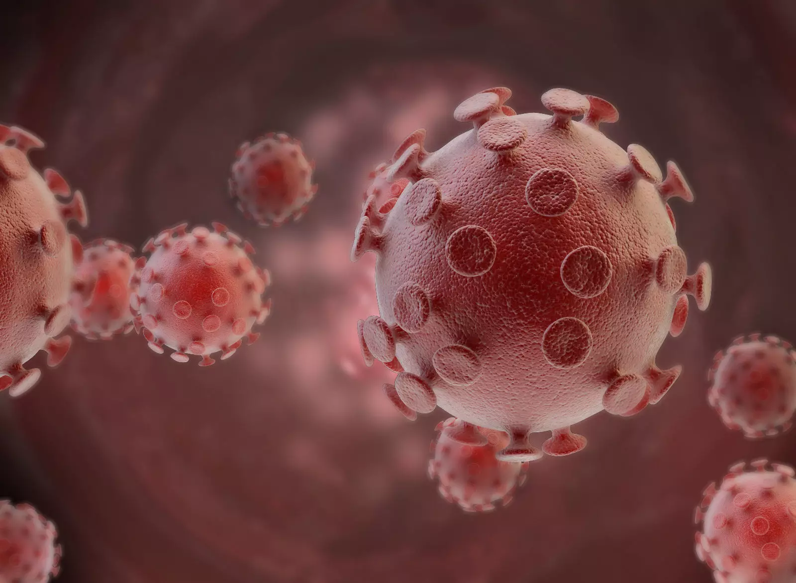 Hiv Virus 3D model_0