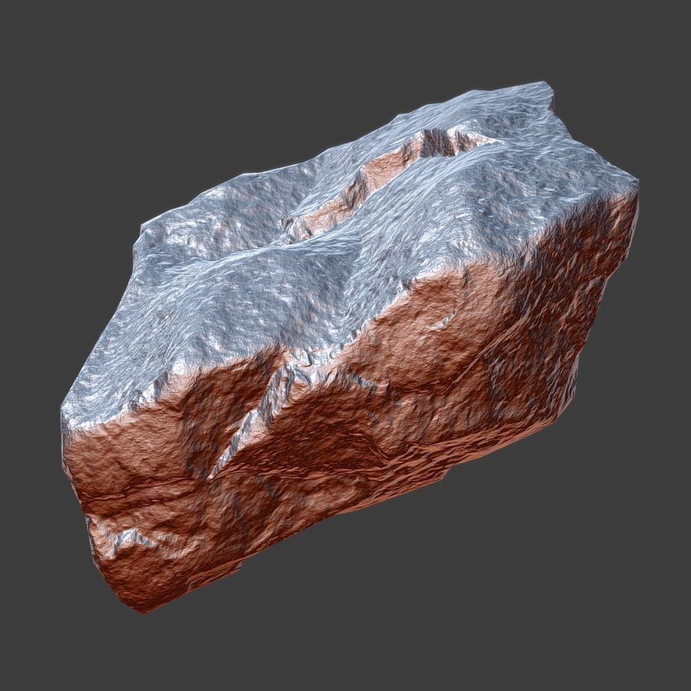 Sheila Stone Low-poly 3D model_11