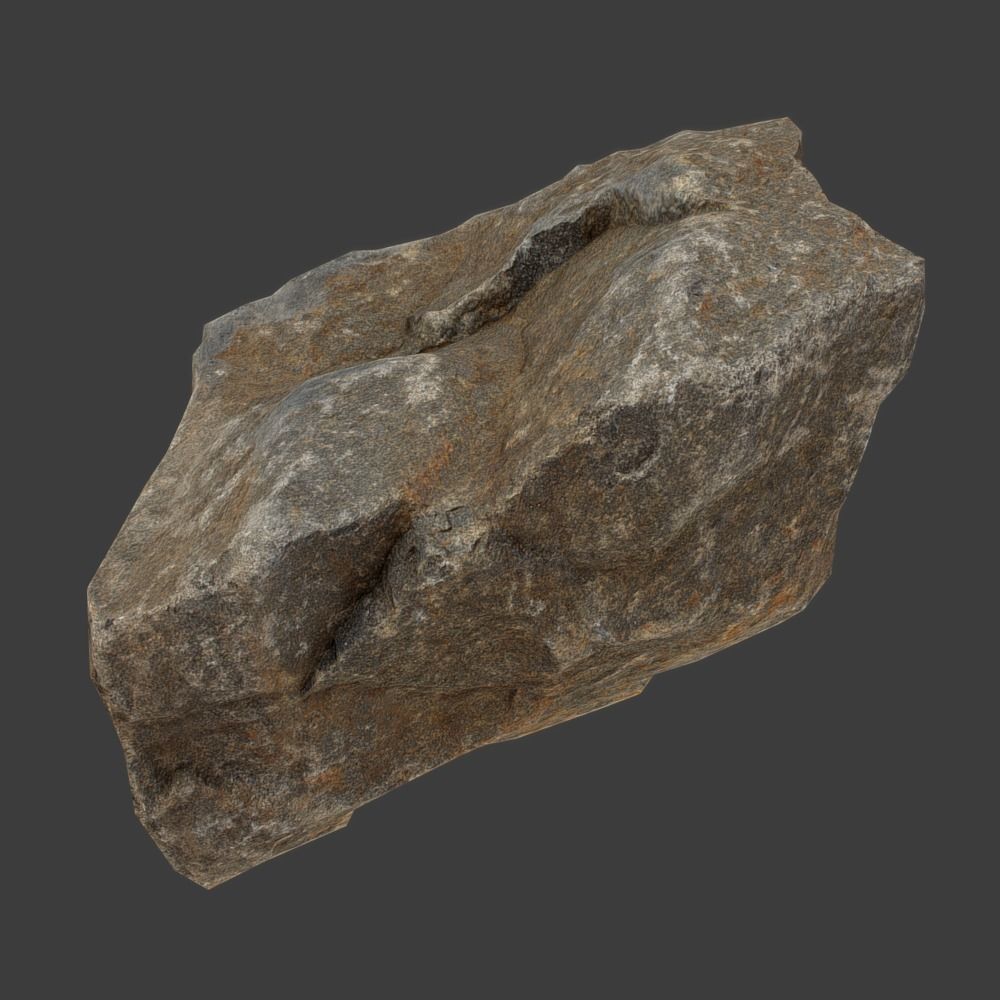 Sheila Stone Low-poly 3D model_8