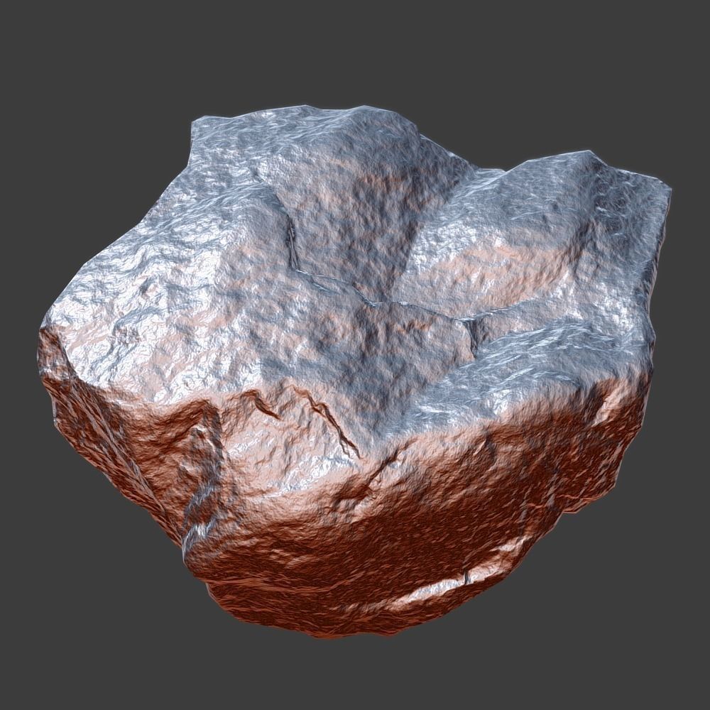 Sheila Stone Low-poly 3D model_7