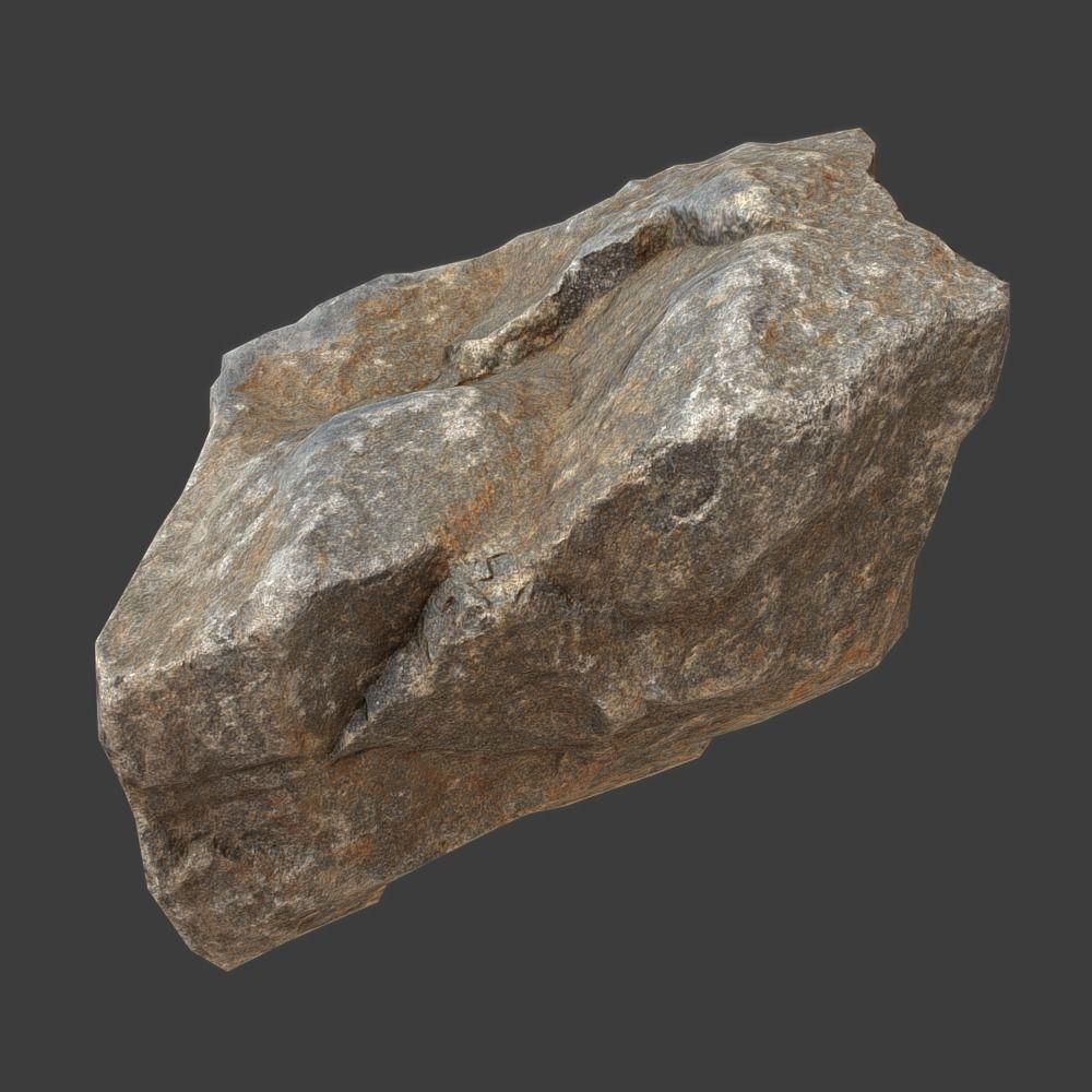 Sheila Stone Low-poly 3D model_9