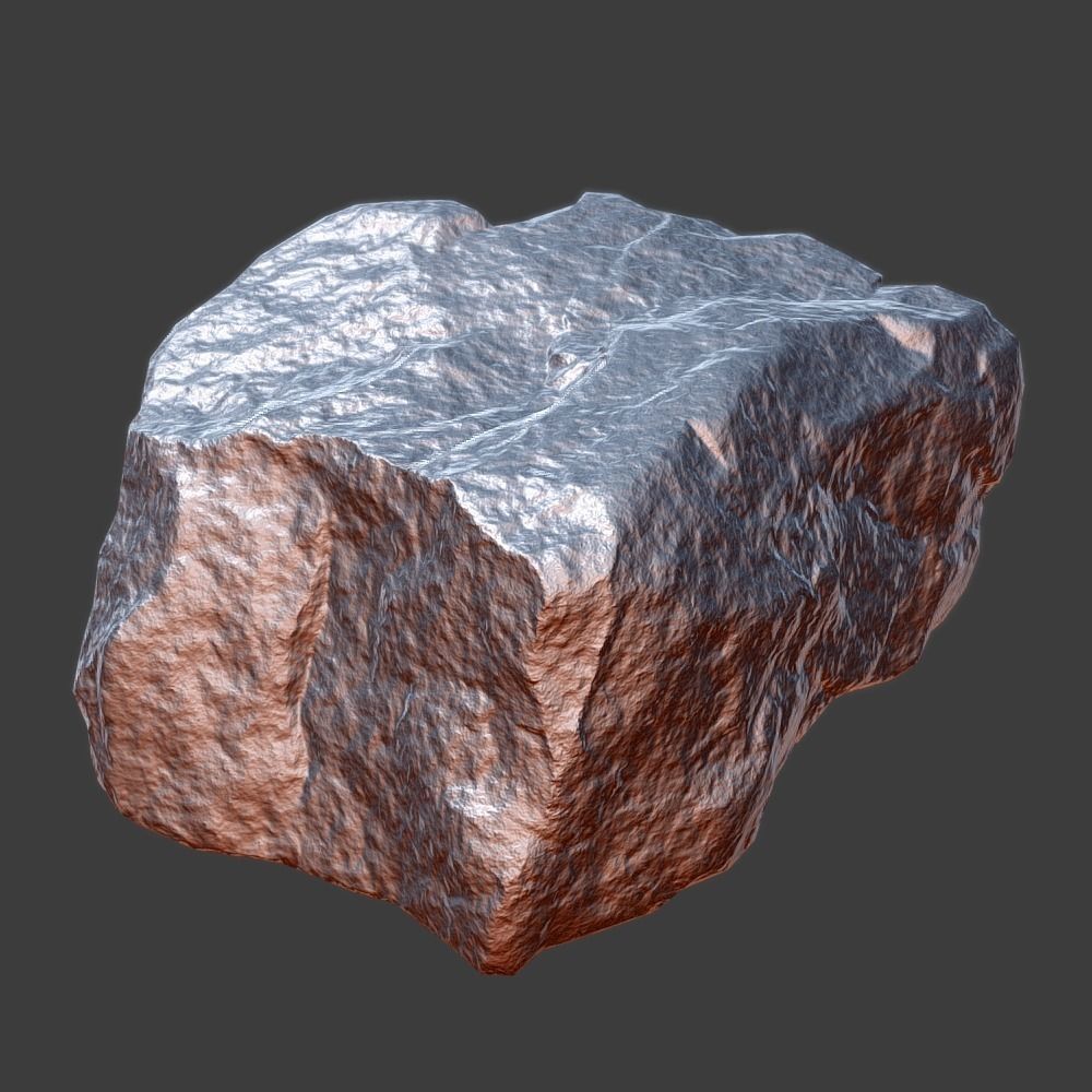 Sheila Stone Low-poly 3D model_3