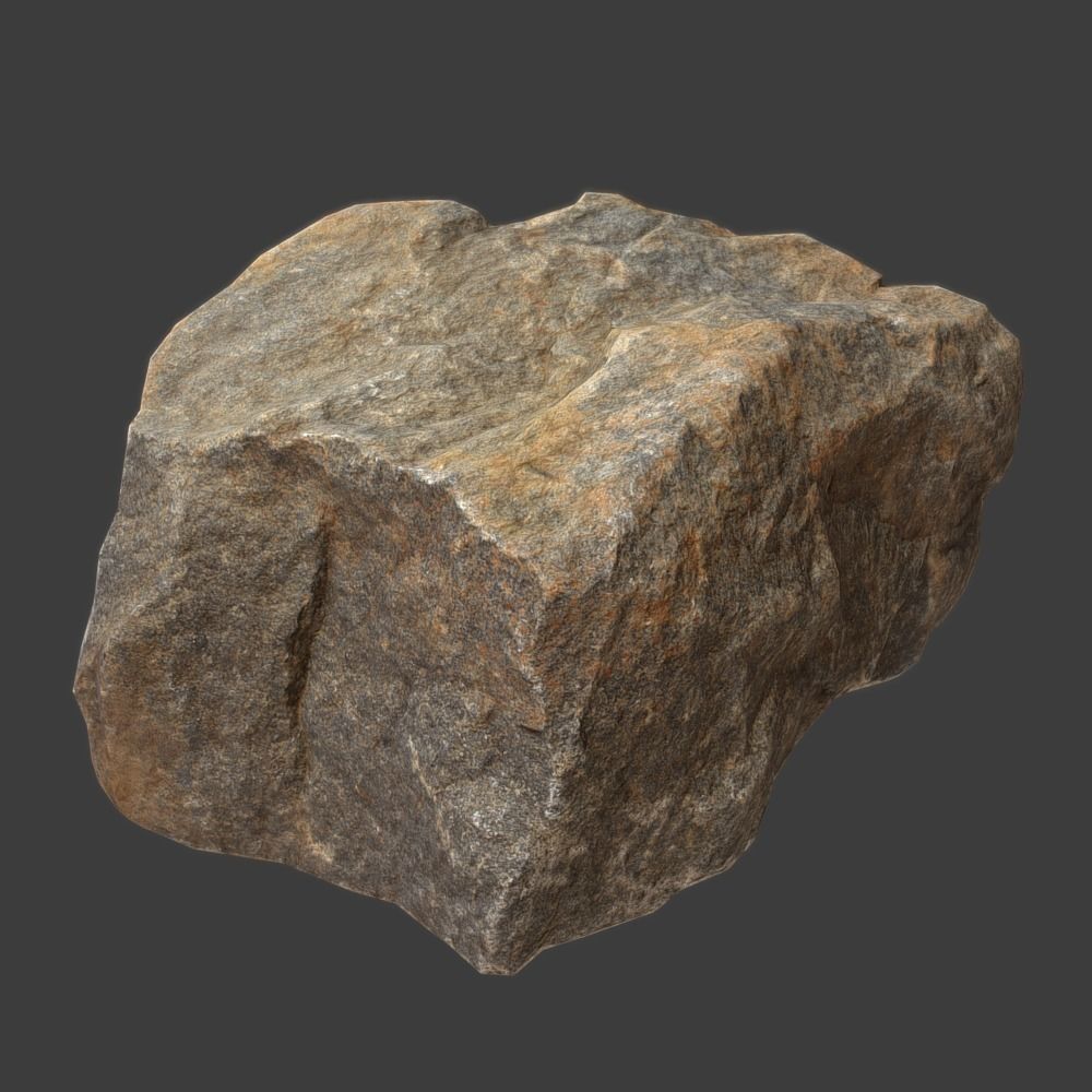 Sheila Stone Low-poly 3D model_2