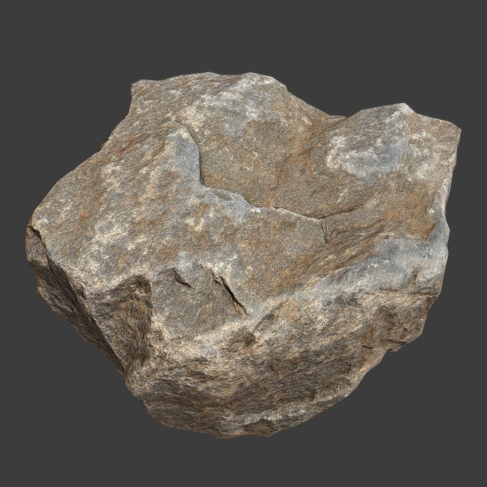 Sheila Stone Low-poly 3D model_5