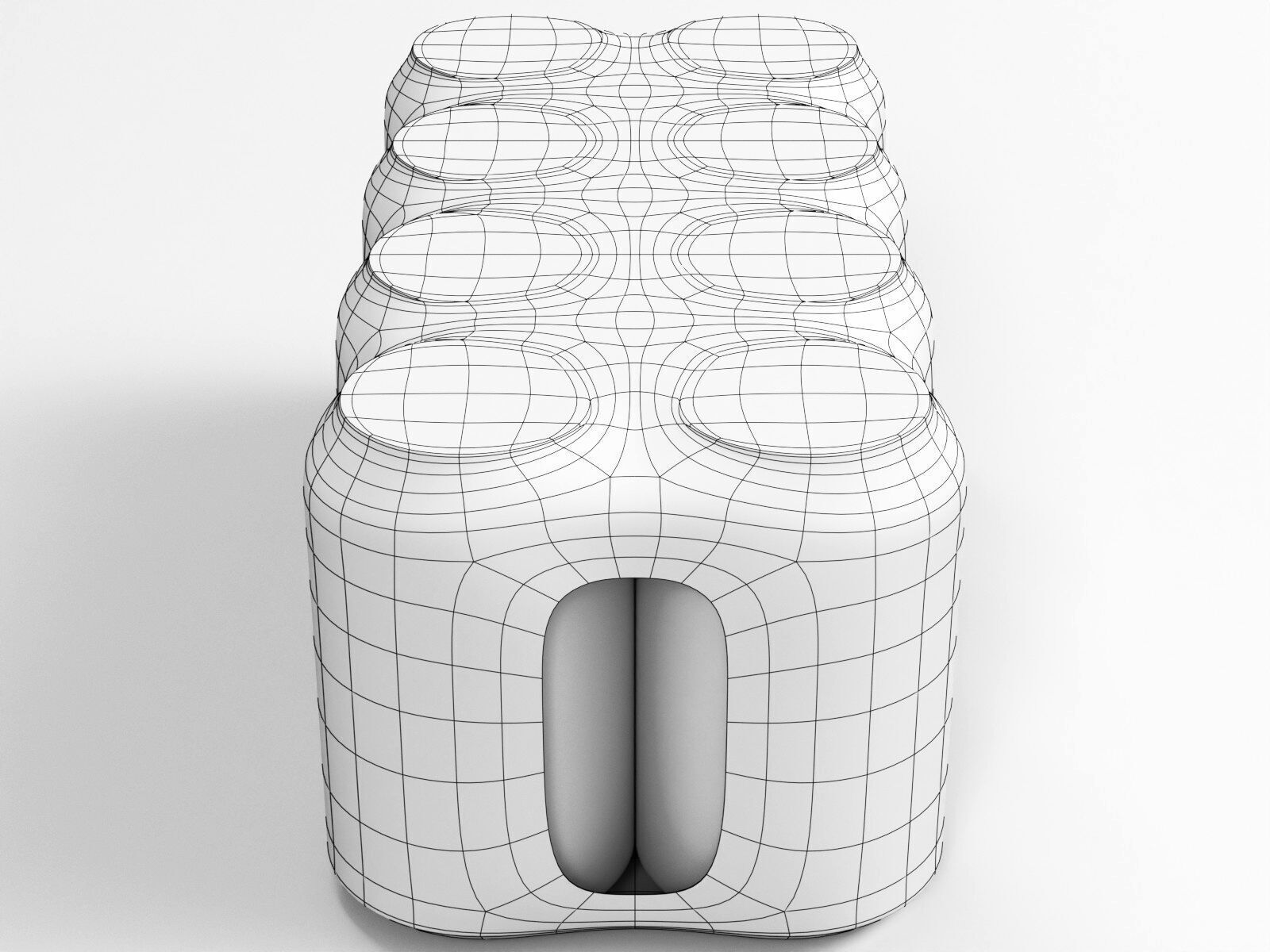 8 pack 330ml shrinkwrapped cans 3D model_5