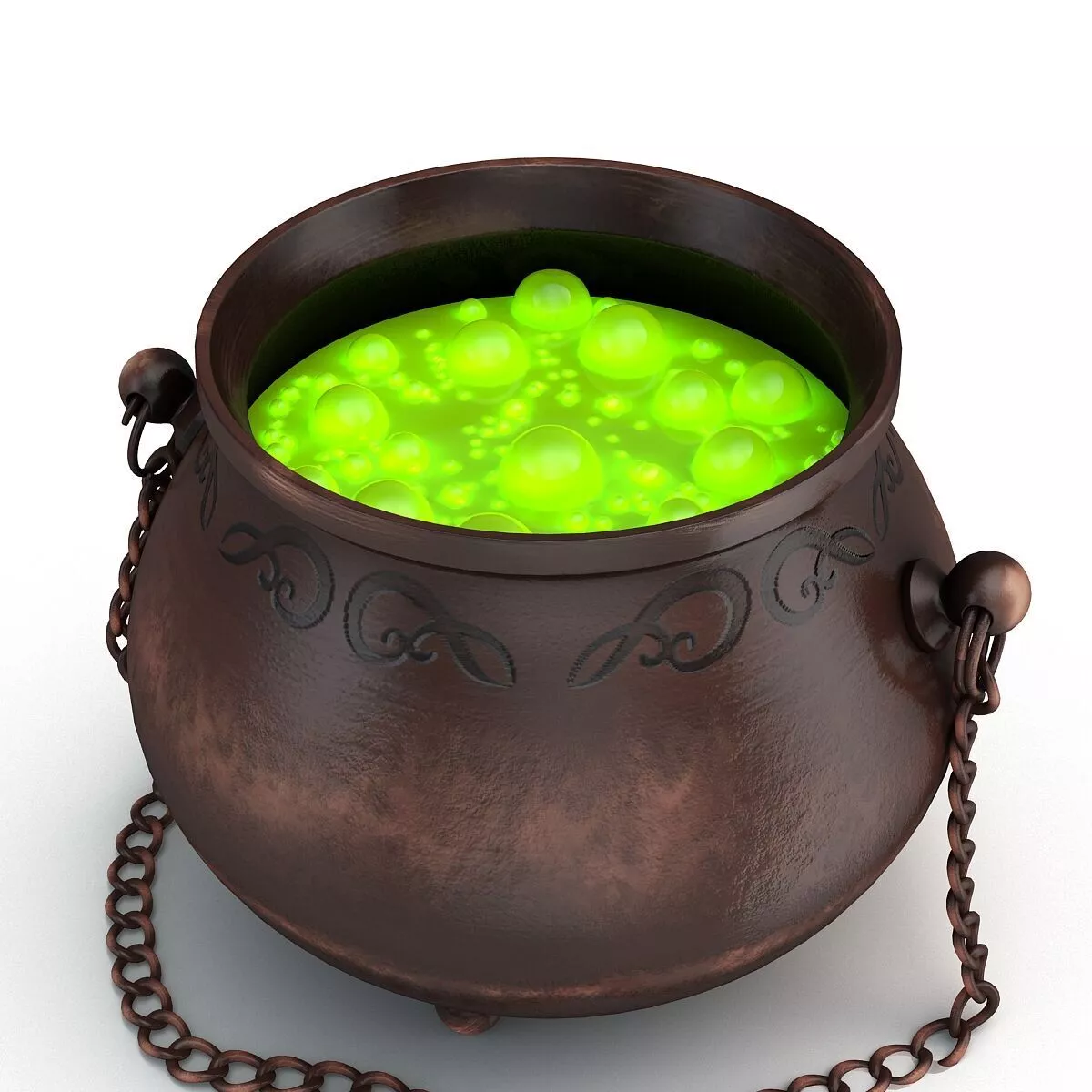 Witchs Cauldron 3D model