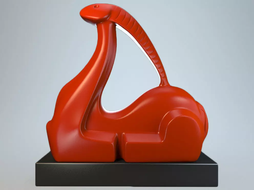 Sculpture Aries 3D model_0