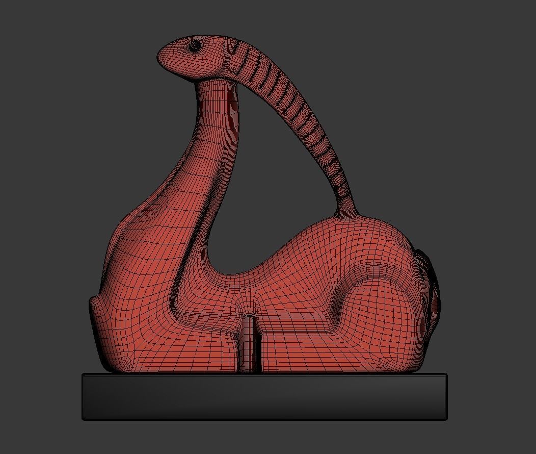 Sculpture Aries 3D model_5