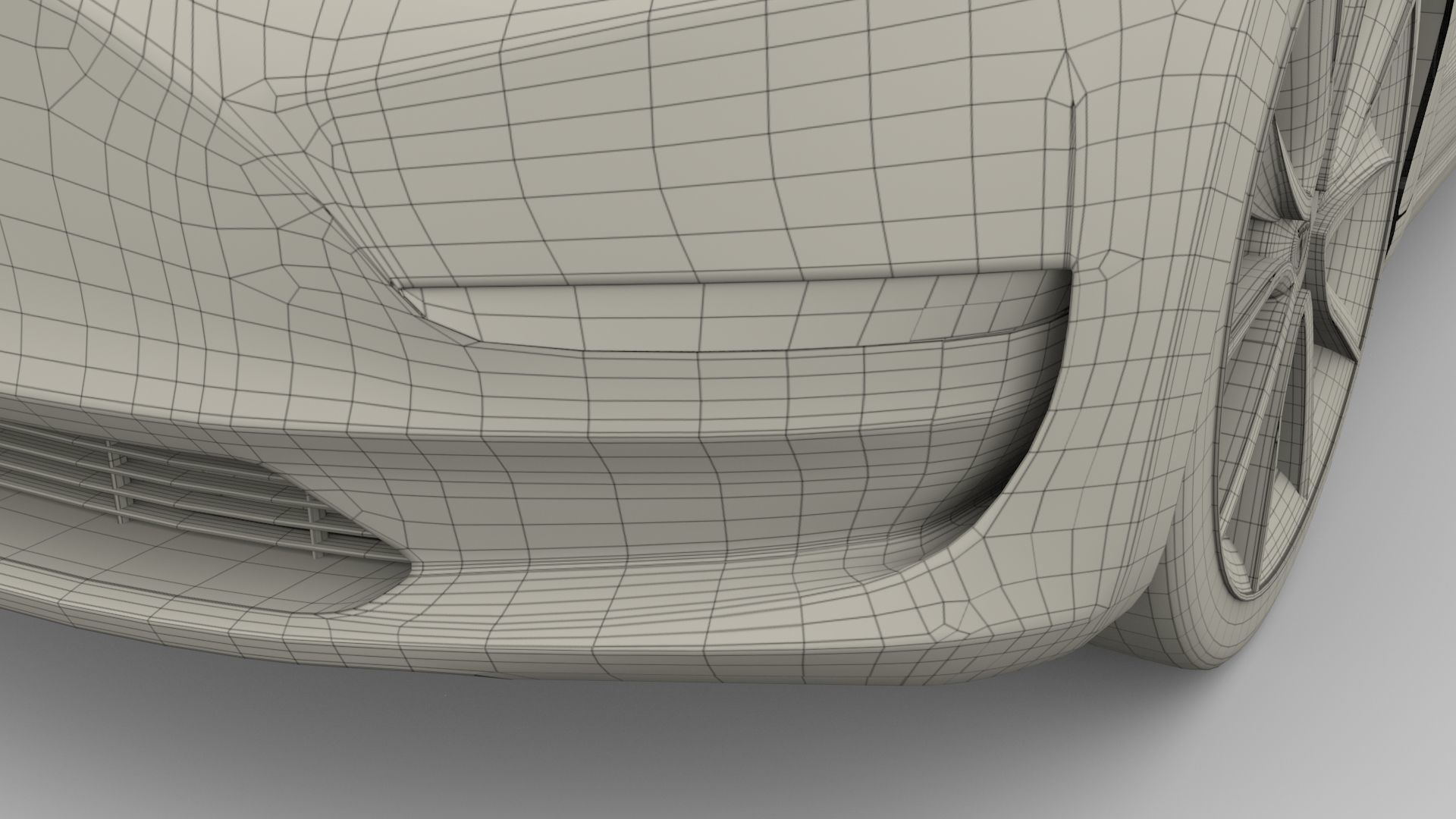 Tesla Model 3 Silver 3D model_28