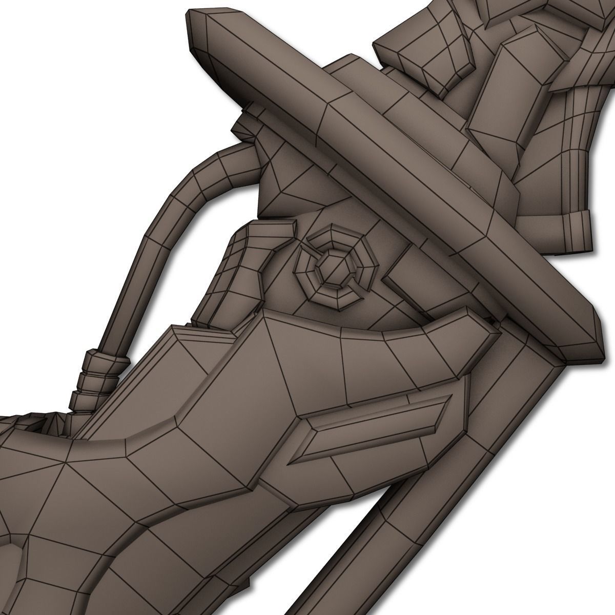 Void Sword Low-poly 3D model_29